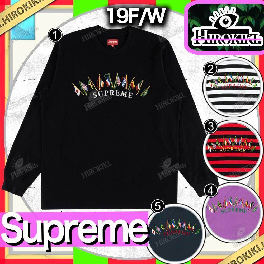 【本物保証 /関税・送料無料】Supreme Flags L/S Top