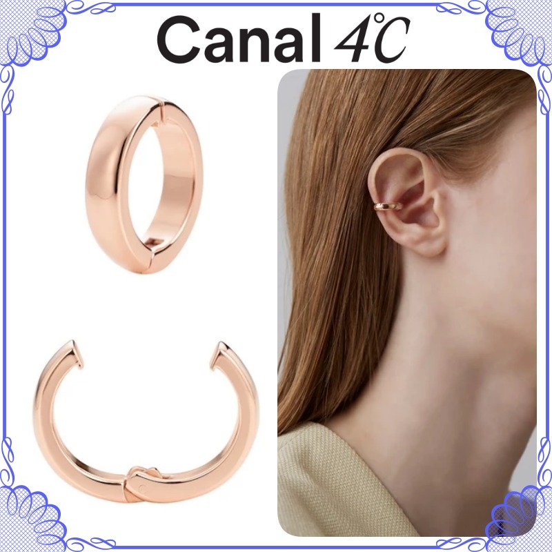 大人気!! Canal 4℃【ぎゅっとカフ】カフ イヤリング 片耳用
