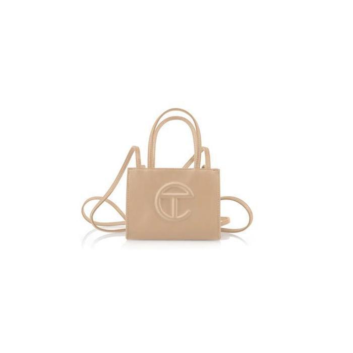 即お届 Telfar テルファースモール ショッピングバッグ ハザード 即お届 Telfar テルファースモール ショッピングバッグ ブラウン