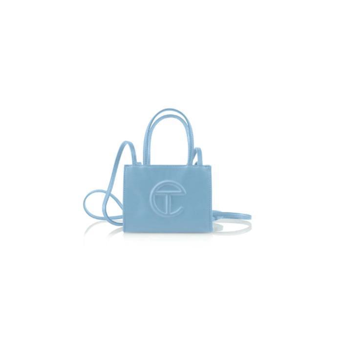 即お届け Telfar テルファースモール ショッピングバッグ グレー 即発 TELFAR テルファー スモール ショッピング バッグ