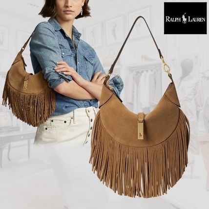 スエード Ralph Lauren(ラルフローレン) バッグ・カバン(レディース