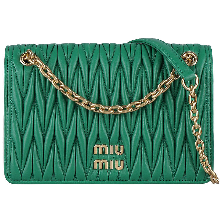 【MIU MIU】MATELASSE SHOULDER BAG