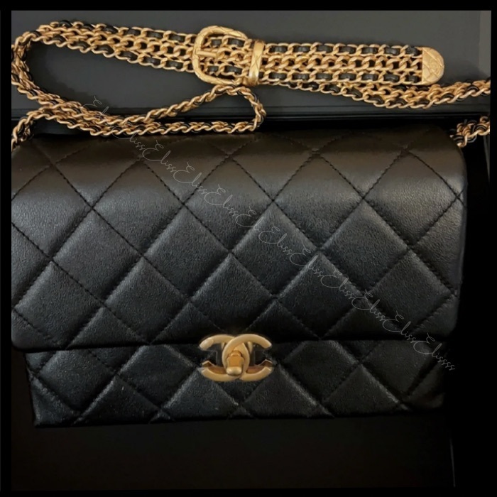 【使いやすい】チェーンベルトデザインCHANEL ショルダーバッグ