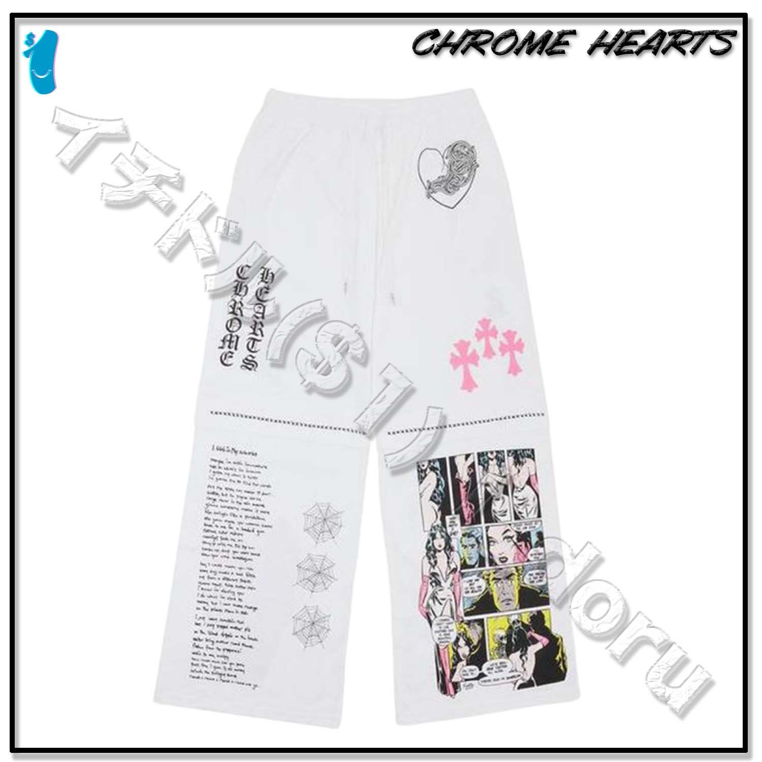 +CHROME HEARTS+ DEADLY DOLL SWEATPANTS スウェットパンツ