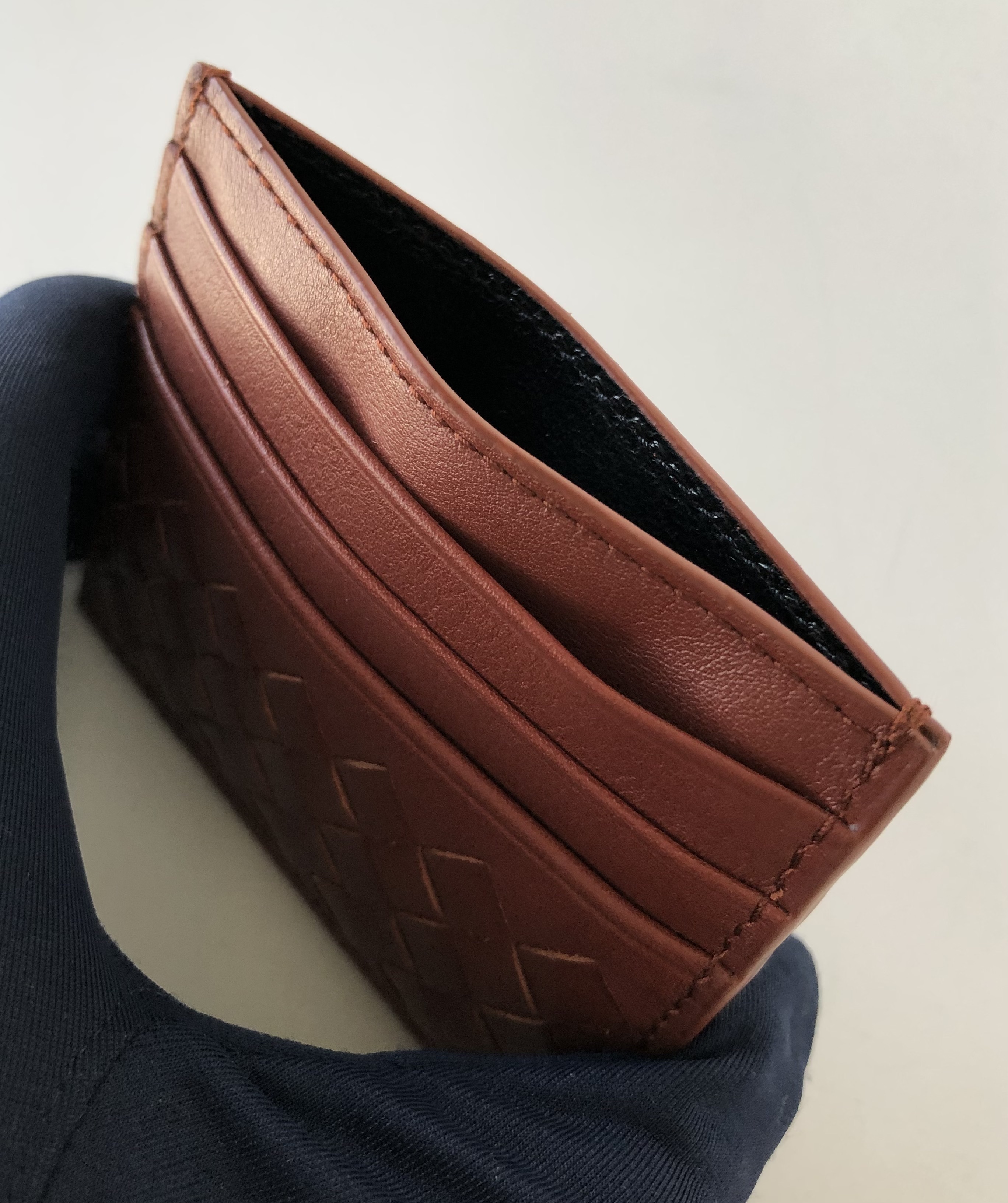 【BOTTEGA VENETA/ボッテガヴェネタ】薄型カードケース ”RUST”