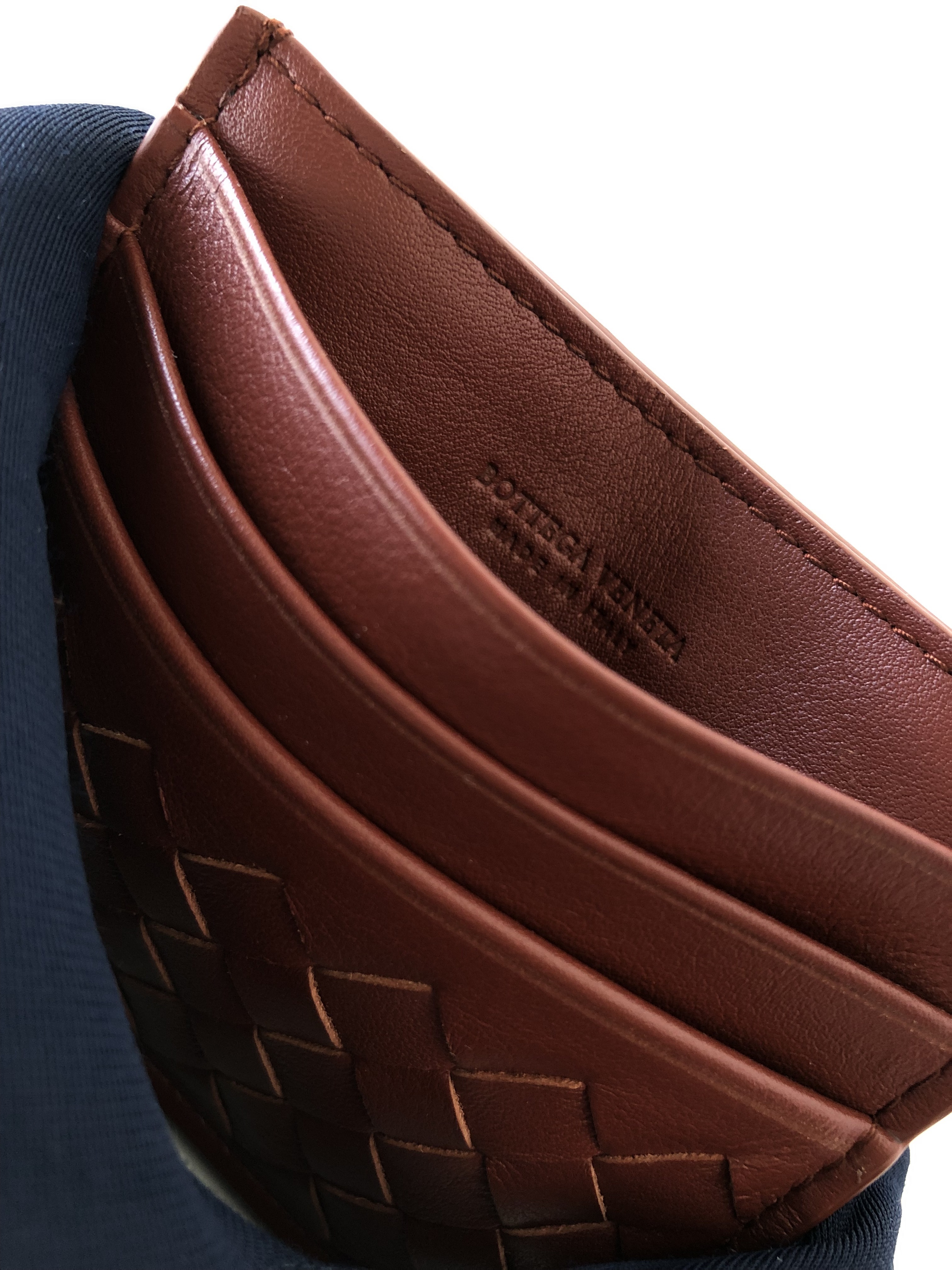 【BOTTEGA VENETA/ボッテガヴェネタ】薄型カードケース ”RUST”