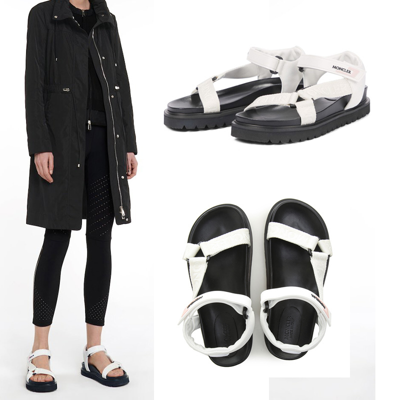 送料関税込み★MONCLER スポーツサンダルFlavia