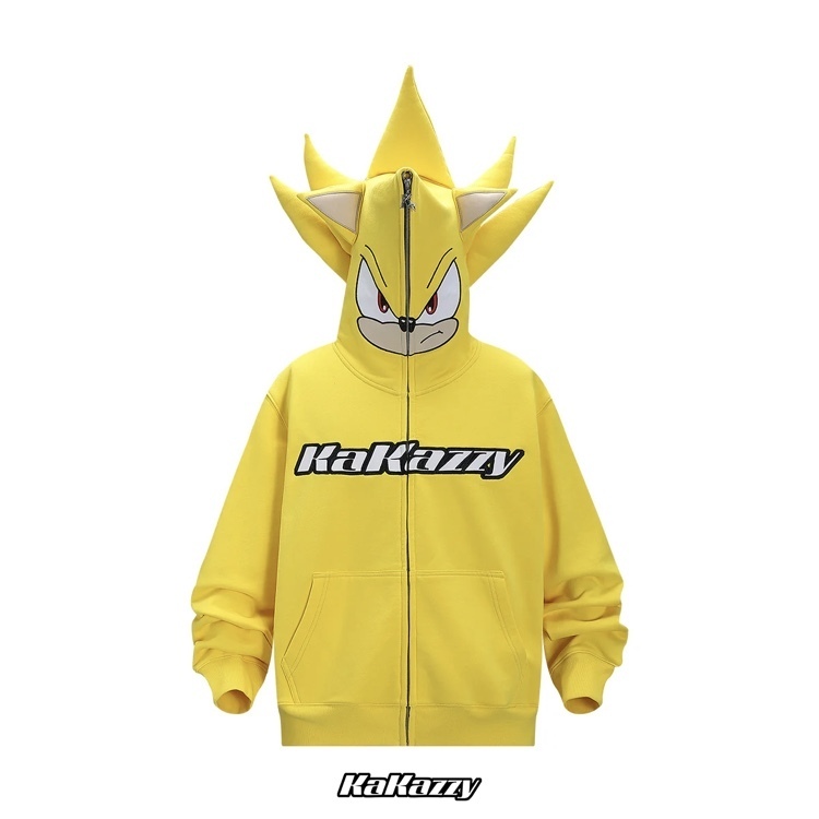 日本未入荷 Kakazzy - Full Zip Hoodie Yellow (パーカー・フーディ ...