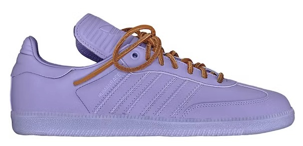新作★送料/関税込み★adidas Samba Pharrell Humanrace 紫色