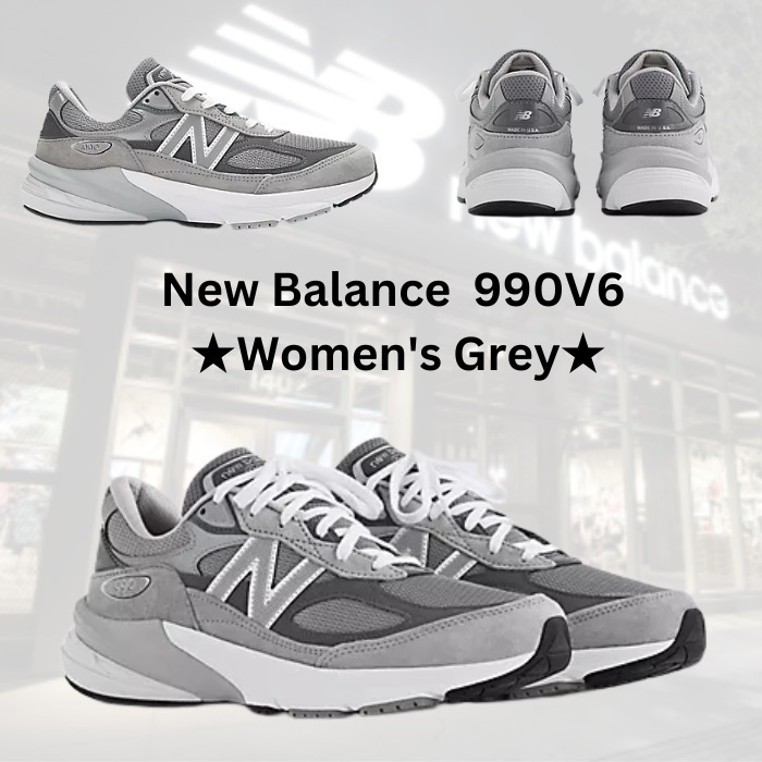 NEW BALANCE ☆Women's Made in USA 990v6 グレイ☆ 送料込み