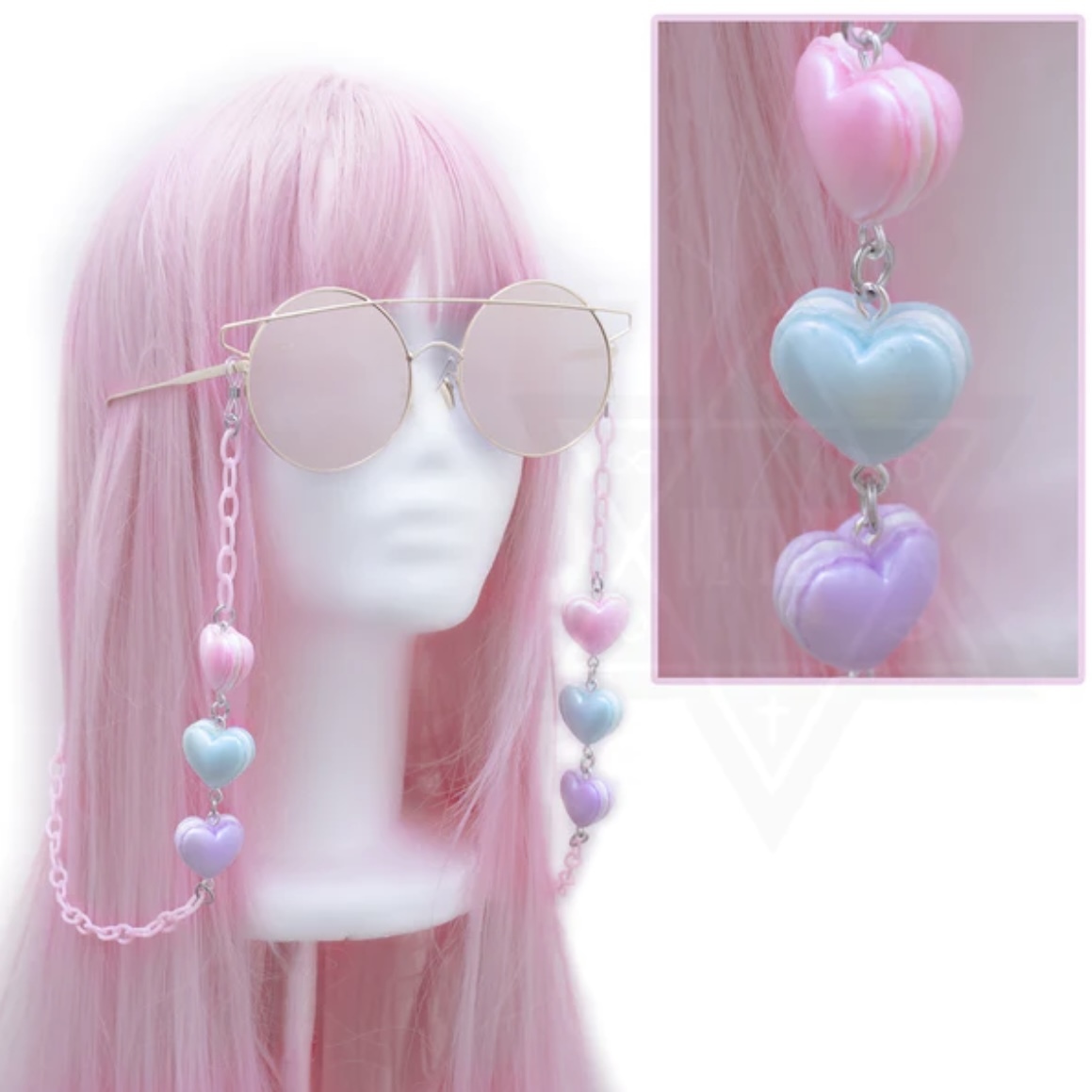 国内で当店のみ Devil666ish - Fairy sweet glasses chain