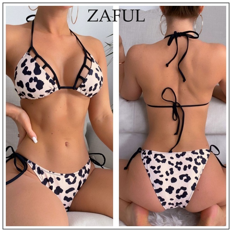 ZAFUL レオパード タイサイド ビキニ【送料込み】