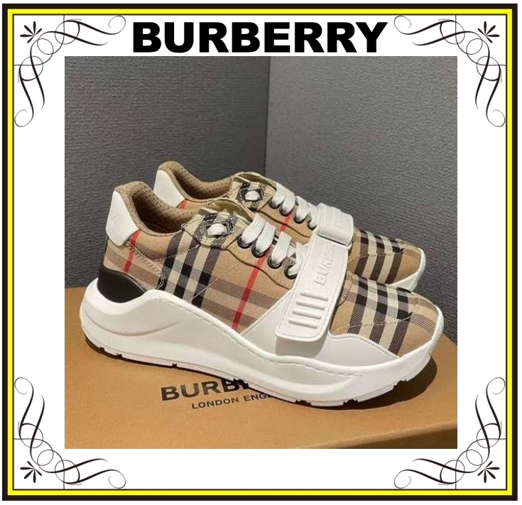 VIP価格SALE★Burberry★レザー ベビーパンプス BURBERRY パンプス 38 1/2(25.5cm位) 【古着】【中古】（楽天