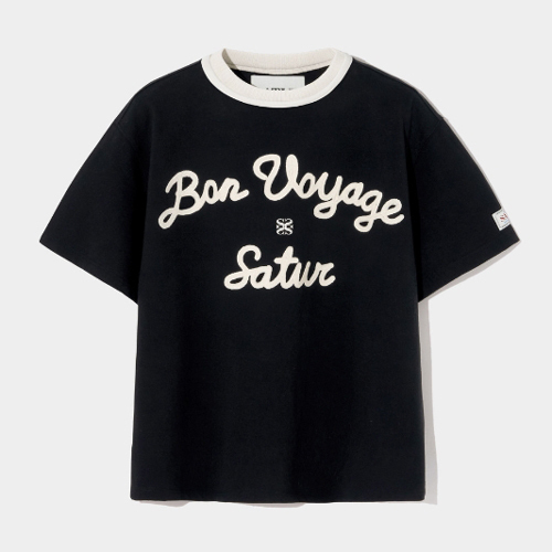 Tシャツ・カットソー SATUR Satur Logo Voyage T-Shirt 5SA013 ☆2023SS新作☆SATUR☆Satur Logo Voyage T-Shirts (SATUR/T