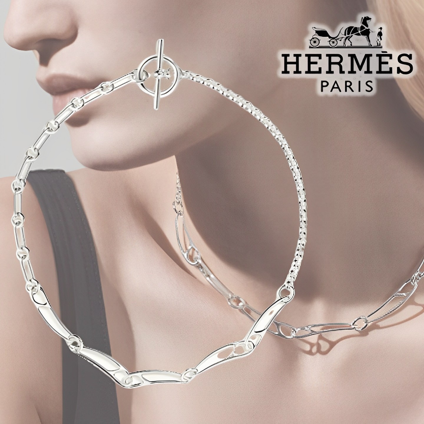 入手困難♪【HERMES】シェーヌダンク ルパンク ネックレス