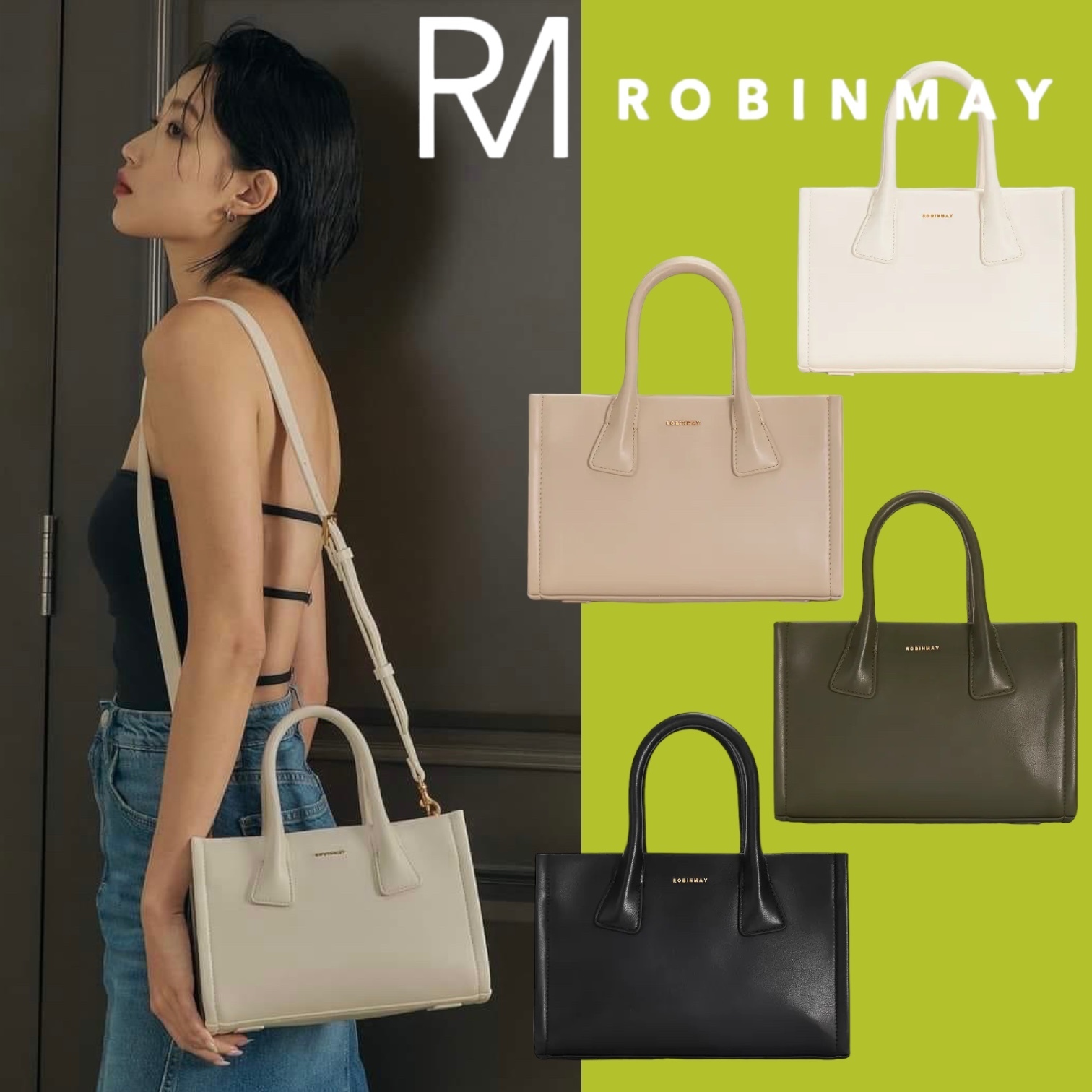 ROBINMAY 花序之日手提包 WB076 トートショルダーバック/送料込