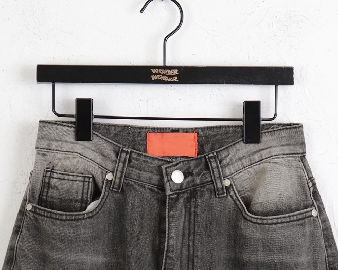 【WONDER WONDER】Shiwa Washing Incision L Wide Denim Pt WONDER WONDER】Shiwa Washing Incision L Wide Denim Pt