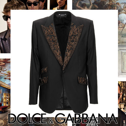 刺繍 ブラック（黒）系 Dolce & Gabbana(ドルチェ&ガッバーナ