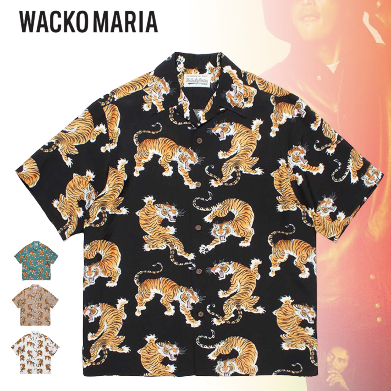 WACKO MARIA HAWAIIAN SHIRT 本店限定 シャツ | challengesnews.com