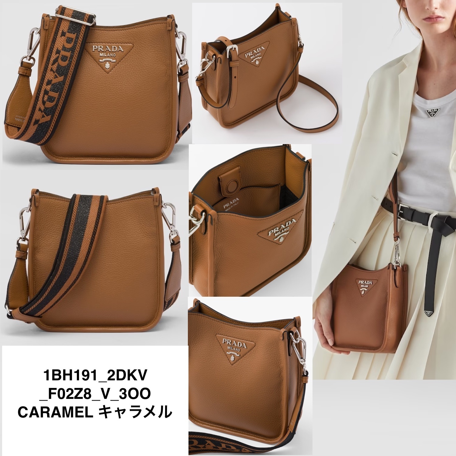 PRADA【入手困難】☆プラダ レザー ミニショルダーバッグ☆ 全色