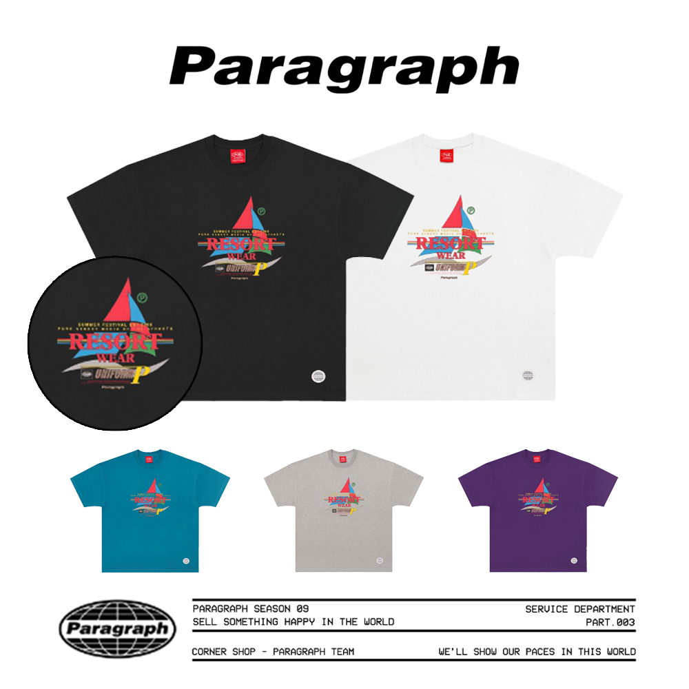 【Paragraph】23SS★ Cruise print short sleeve No.77