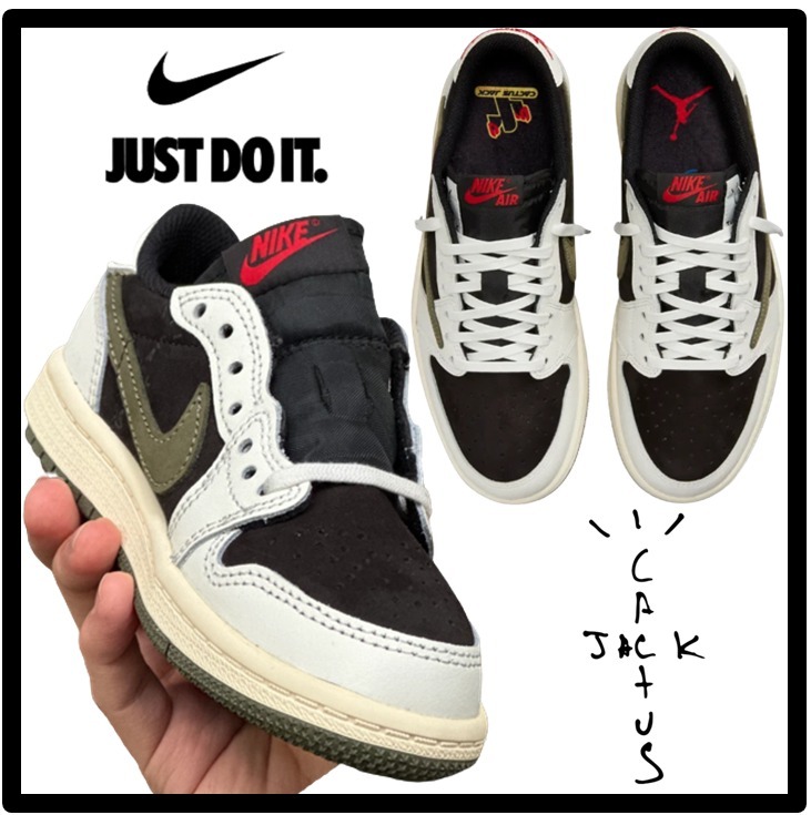 ★関税込★Nike★(W) Jordan 1 x Travis Scott Retro Low OG SP