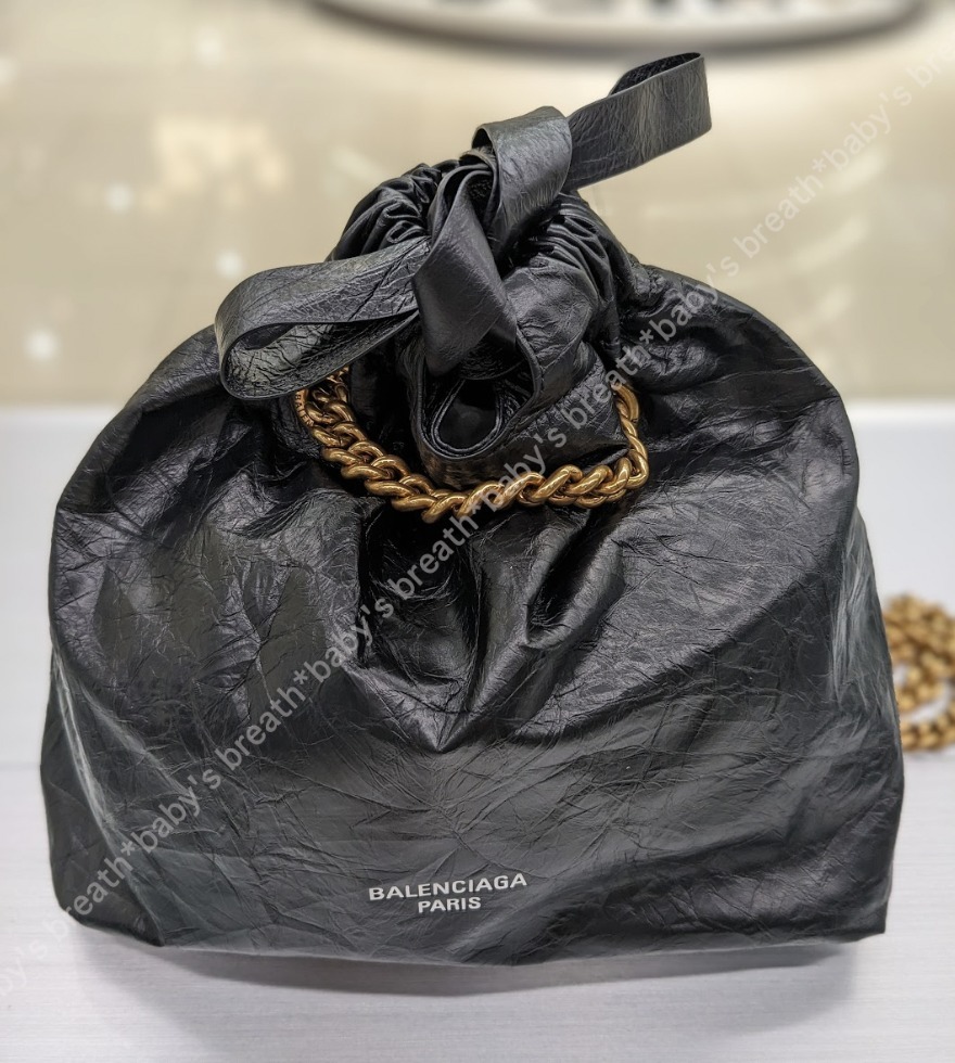 国内発送☆BALENCIAGA】CRUSH ミディアム トートバッグ