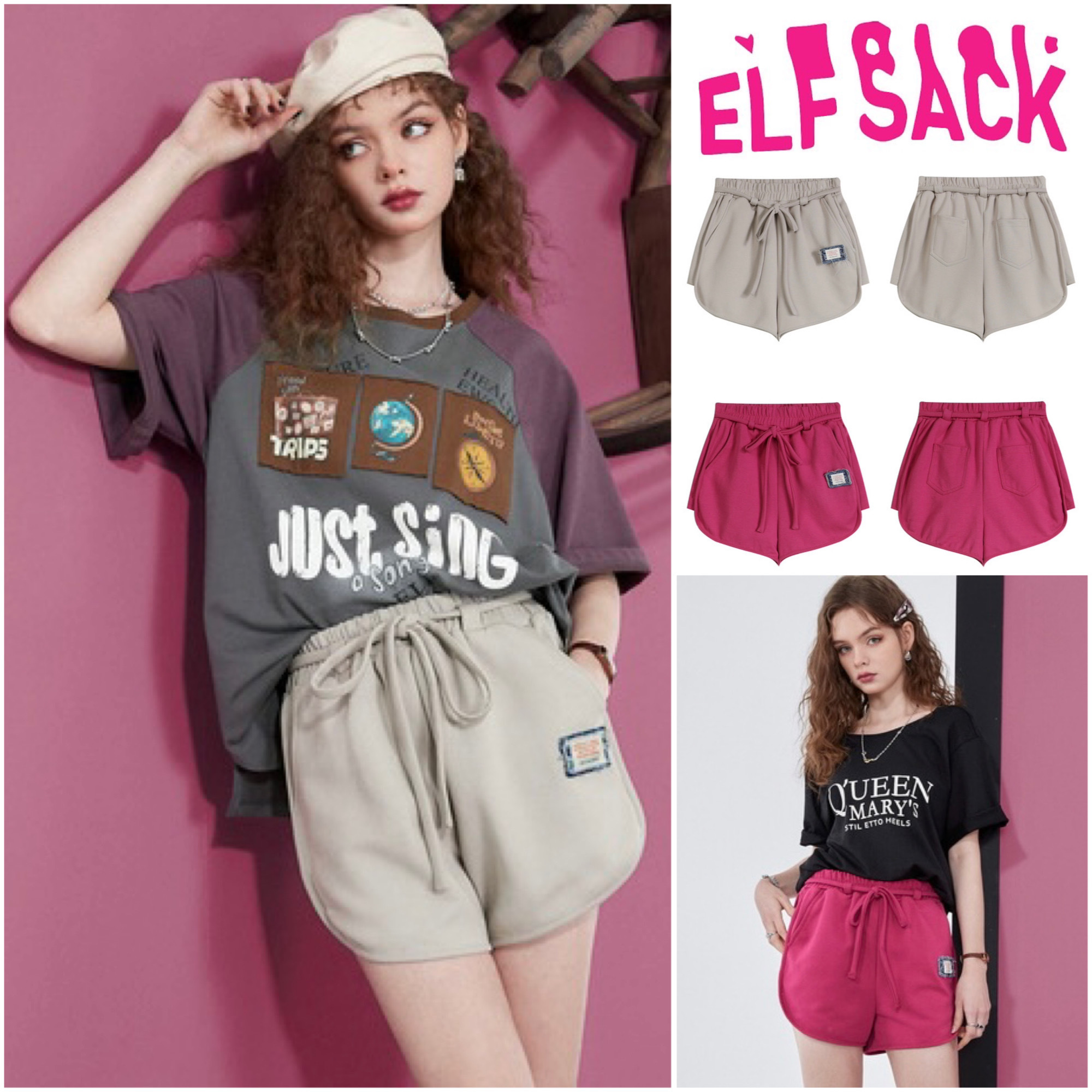 ★ELF SACK ★カジュアル スポーツ  ショートパンツ/送料込