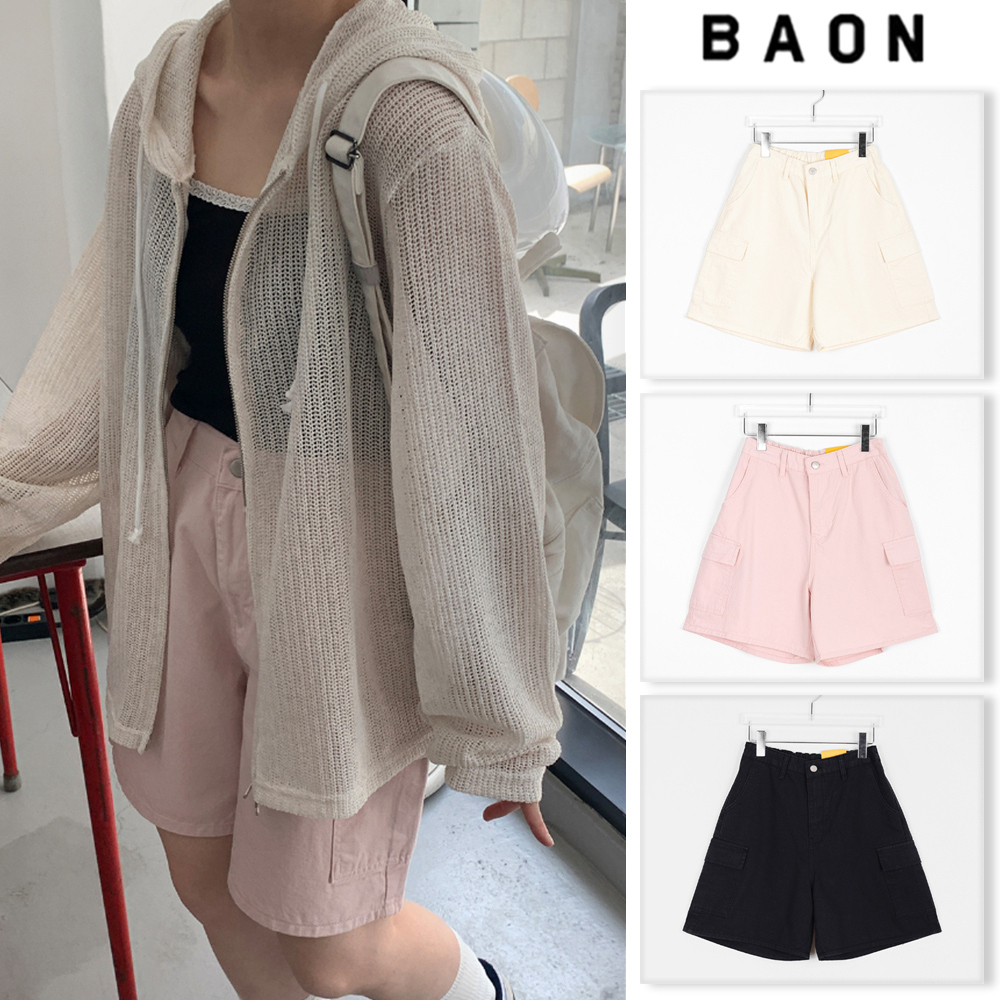 【BAON】Ark Cargo Banding Short Pants