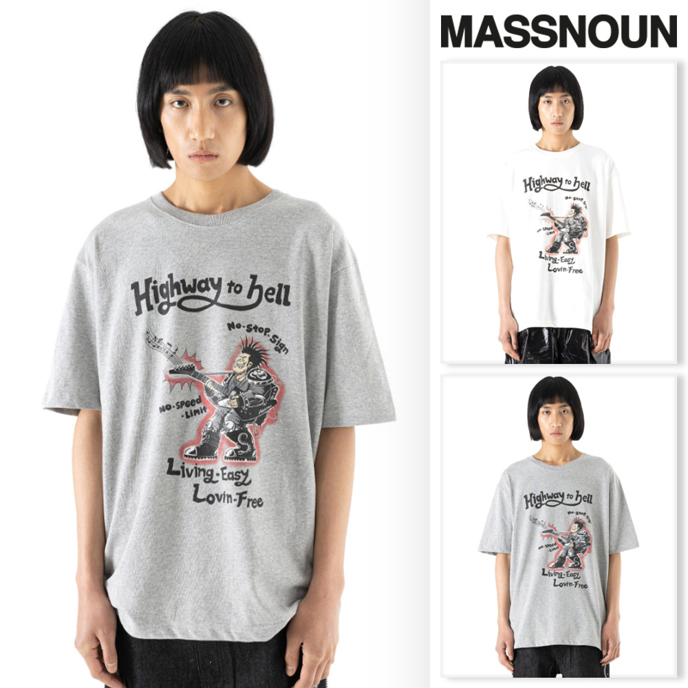 【massnoun】23SS★ HIGH WAY T-SHIRTS