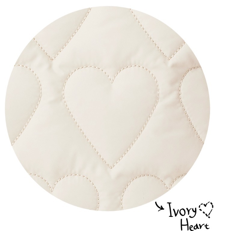 ★HPLLY LOVES LOVE★ Fudge Bag [Ivory Heart] HOLLY LOVES LOVE ☆Fudge Bag [Ivory Heart] (HOLLY LOVES LOVE