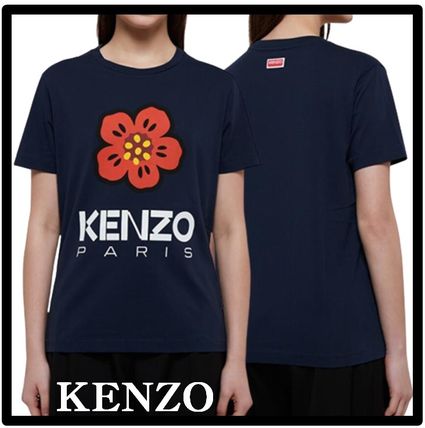 sale/完売KENZO/ケンゾーBOKE FLOWER T-SHIRTネイビー