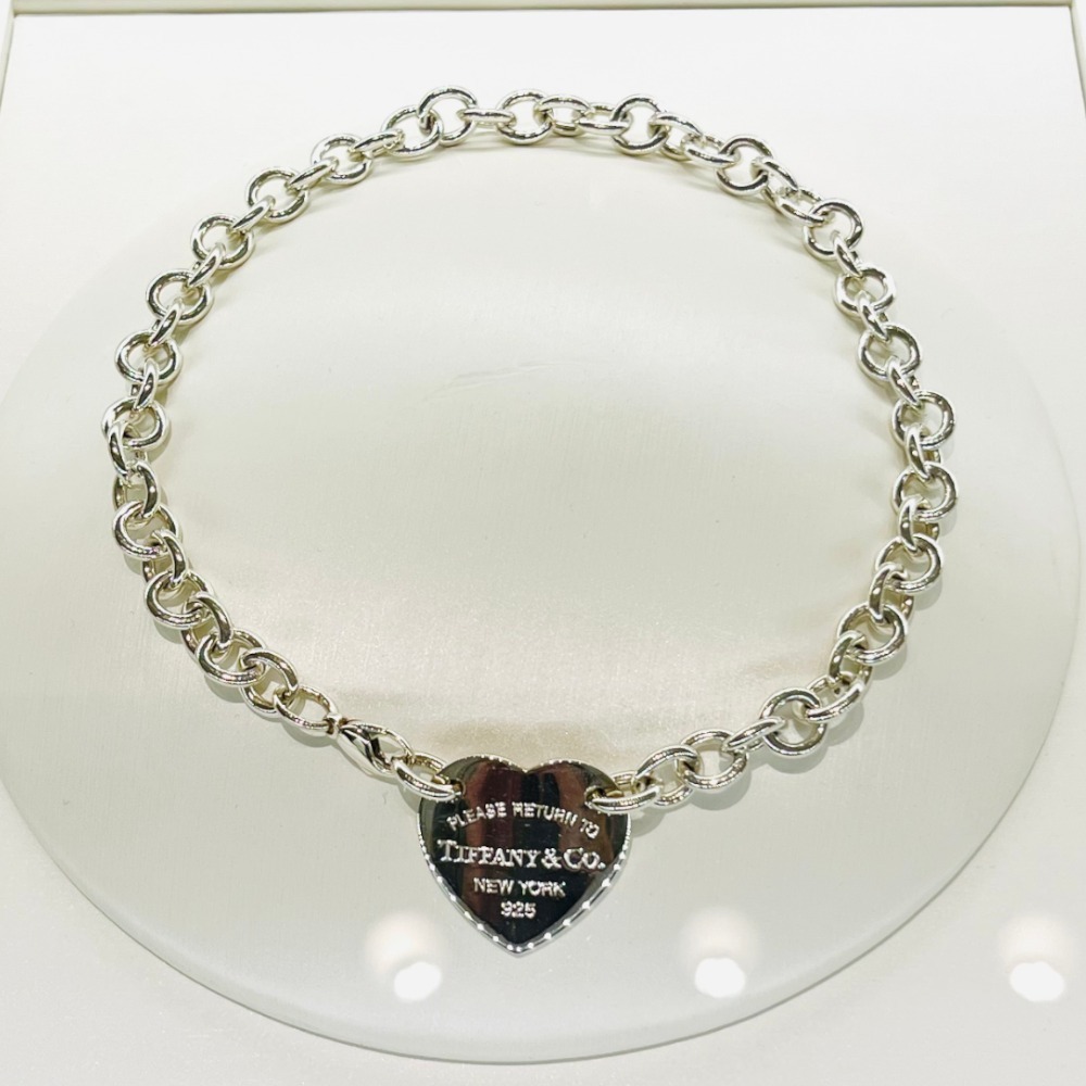 すぐ届く☆TIFFANY＆Co. チョーカー ハート タグ ギフトにも◎