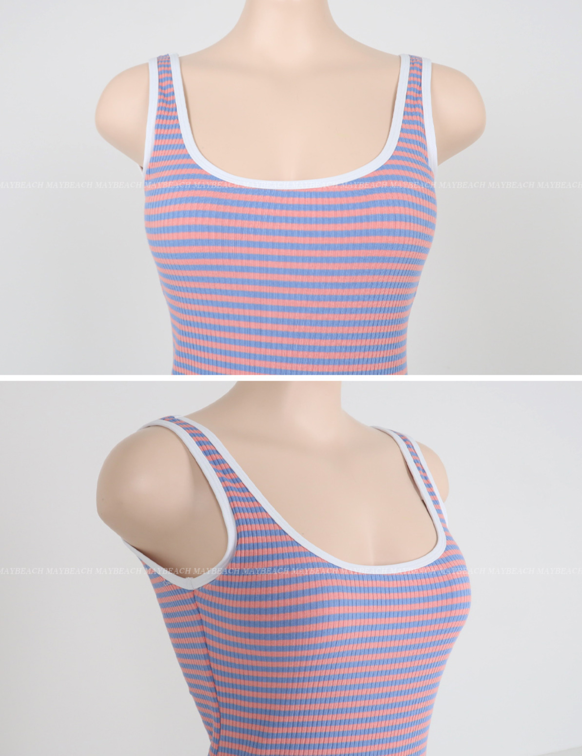 《韓国 MAYBEACH》jerry stripe monokini 2色人気 モノキニ