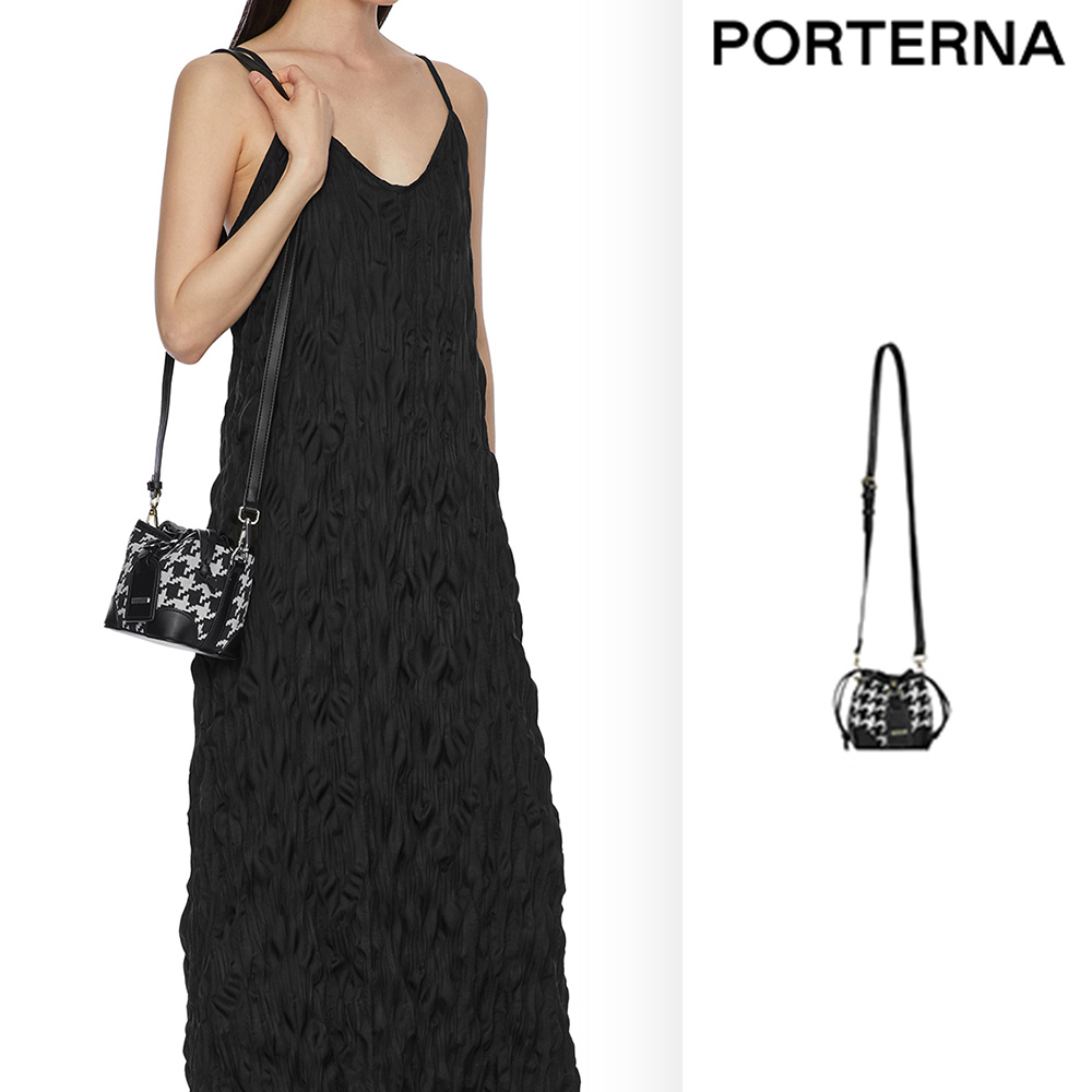 【PORTERNA】Deuin check shoulder bag