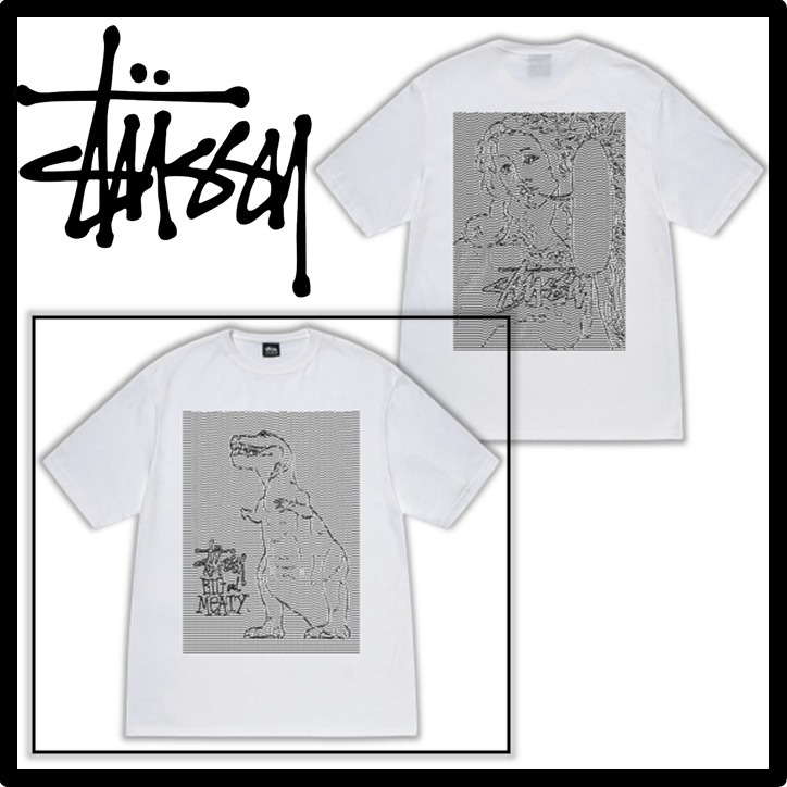 ★関税込★STUSSY★DOTS & LOOPS TEE★Tシャツ★WHITE