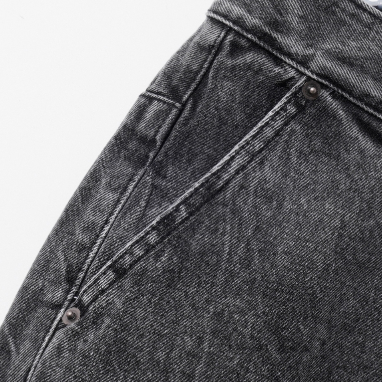 【EZKATON】23SS★ Breaker Washing Wide Denim Pants EZKATON】23SS☆ Breaker Washing Wide Denim Pants