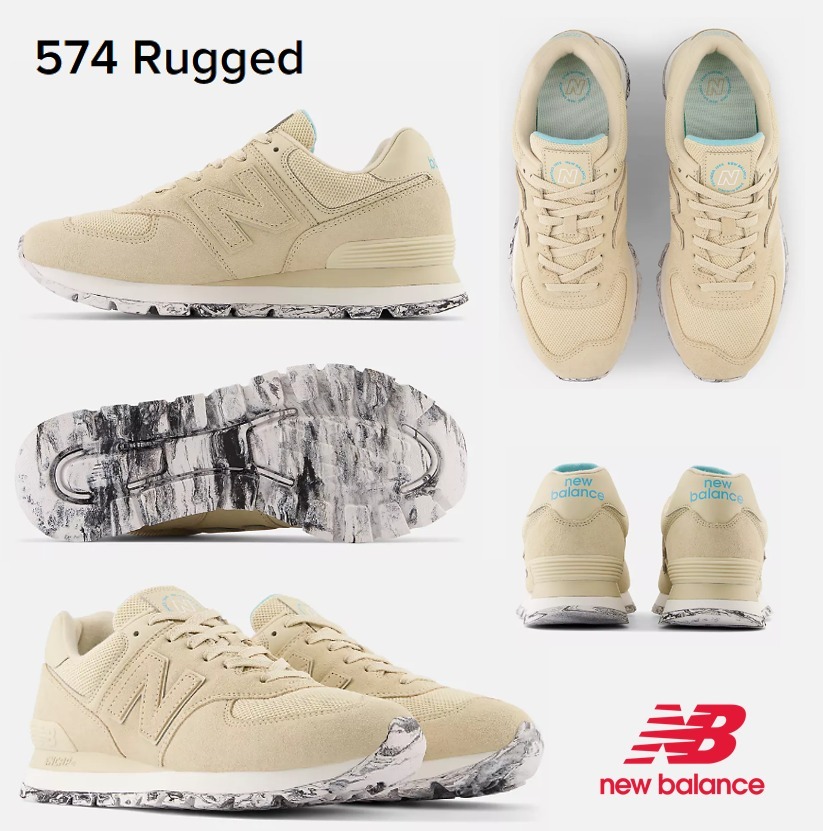 送料関税込み☆スエード☆ニューバランスNew Balance 574 Rugged