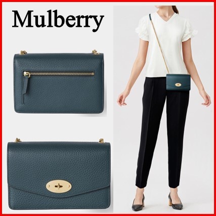 ☆Mulberry☆ DARLEY レザー チェーン ショルダーバッグ