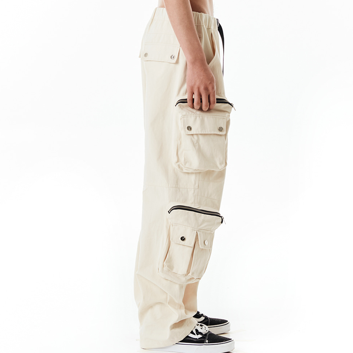 ★OY★FOURTEEN CARGO POCKETS PANTS-IVORY★正規品/直送料込 ☆OY☆FOURTEEN CARGO POCKETS PANTS-IVORY☆正規品/直送料込 Ω