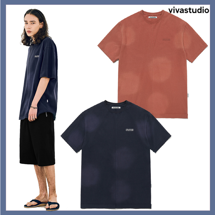 [VIVASTUDIO] SPOT WASHED TEE★韓国の人気★関税/送料込
