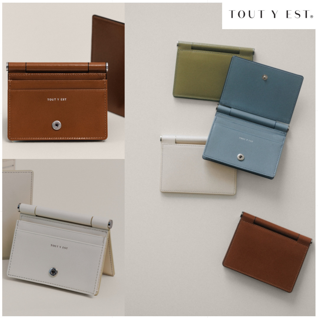 《韓国 TOUT Y EST》PORTE CARTES DE VISITE PAUMELLE 4色 人気