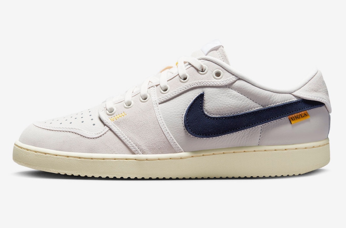 UNION × Nike Air Jordan 1 Low KO Sail Leather DZ4864-100