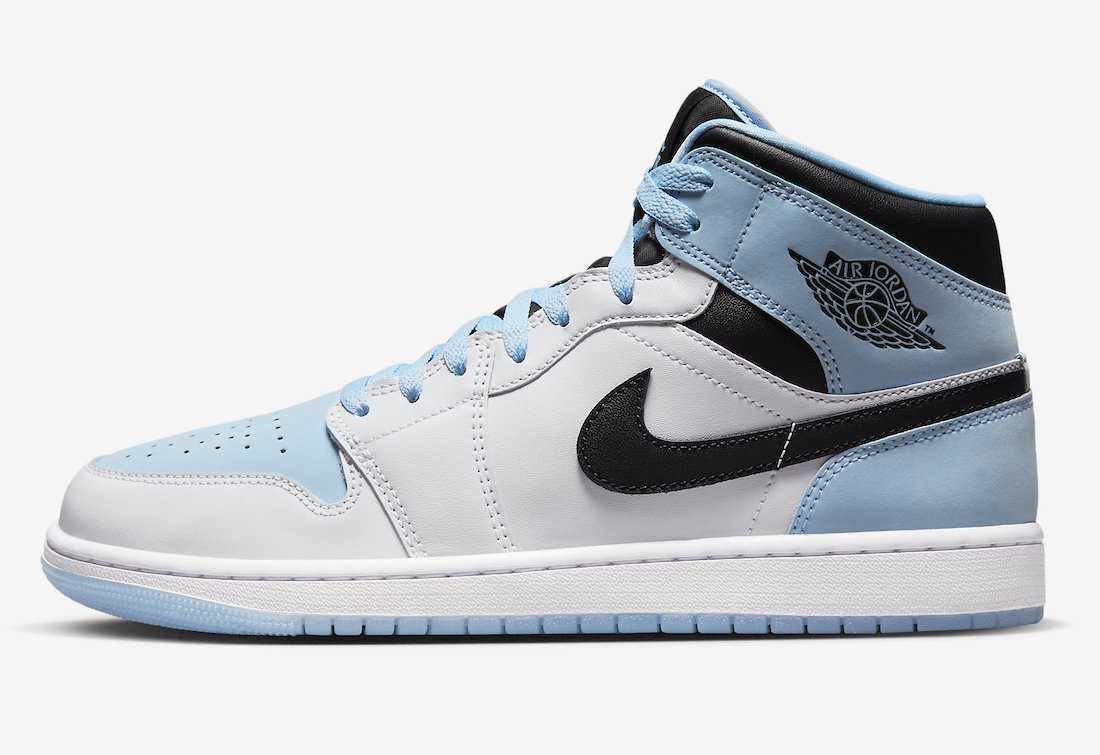 Nike Air Jordan 1 Mid Ice Blue Nubuck ナイキ DV1308-104
