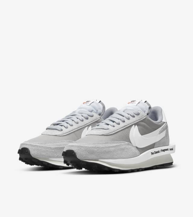 FRAGMENT × SACAI × NIKE LD WAFFLE LIGHT SMOKE GREY