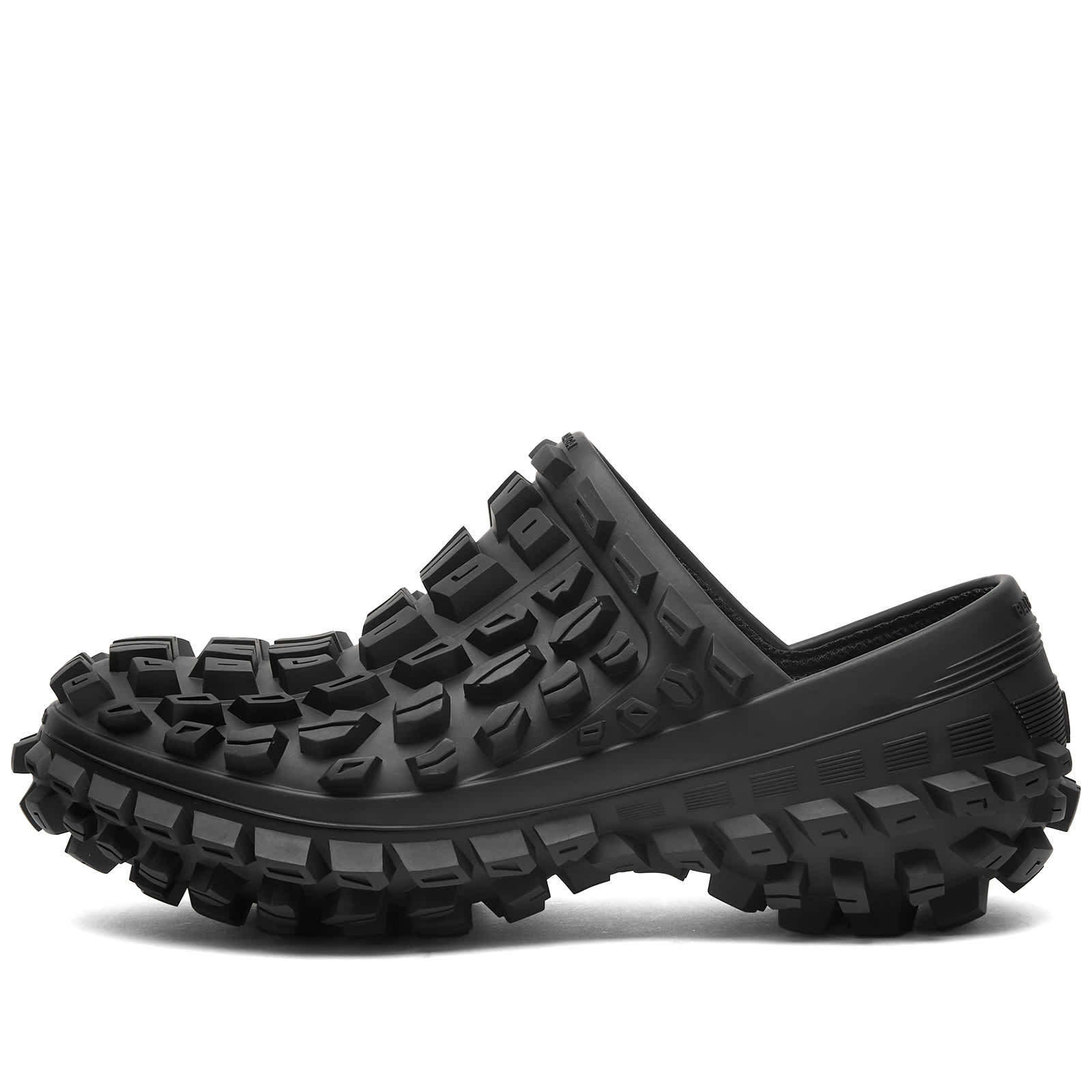 国内発送】BALENCIAGA ディフェンダー クロッグ サンダル 黒 靴