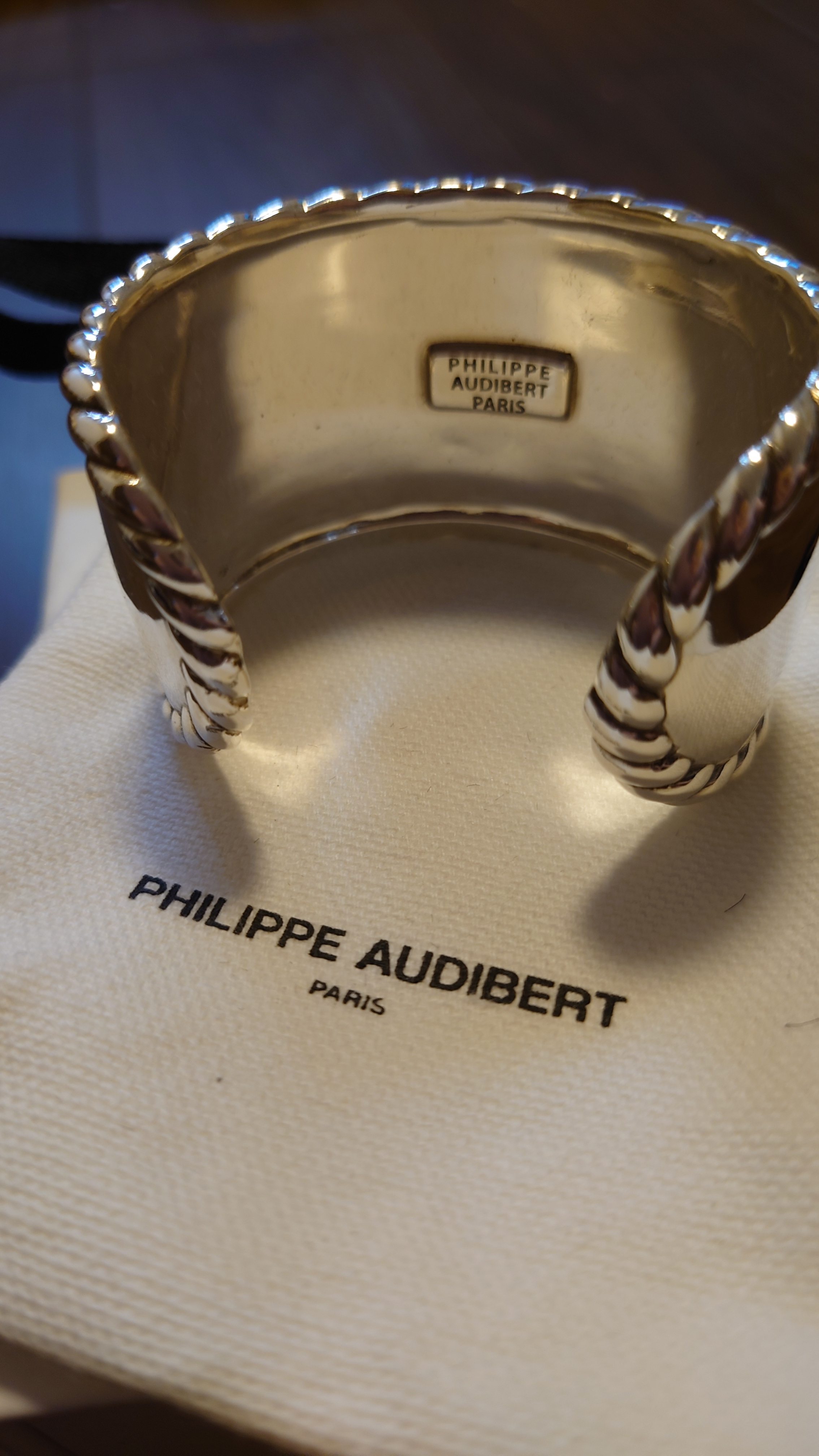 Philippe Audibert◆CESAR XL/ワイドバングル【送関税込】 Philippe Audibert◇CESAR XL/ワイドバングル【送関税込