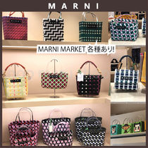 MARNI◆MARNI MARKET ミニフラワー バスケットバッグ◆３色