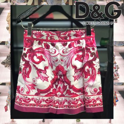 関税込 ドルチェ&ガッバーナ ミニスカート フローラルプリント Dolce & Gabbana(ドルチェ&ガッバーナ) ミニスカート(レディース