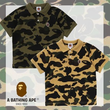 A BATHING APE Kids Girl More Tops Street Style Kids Girl Tops